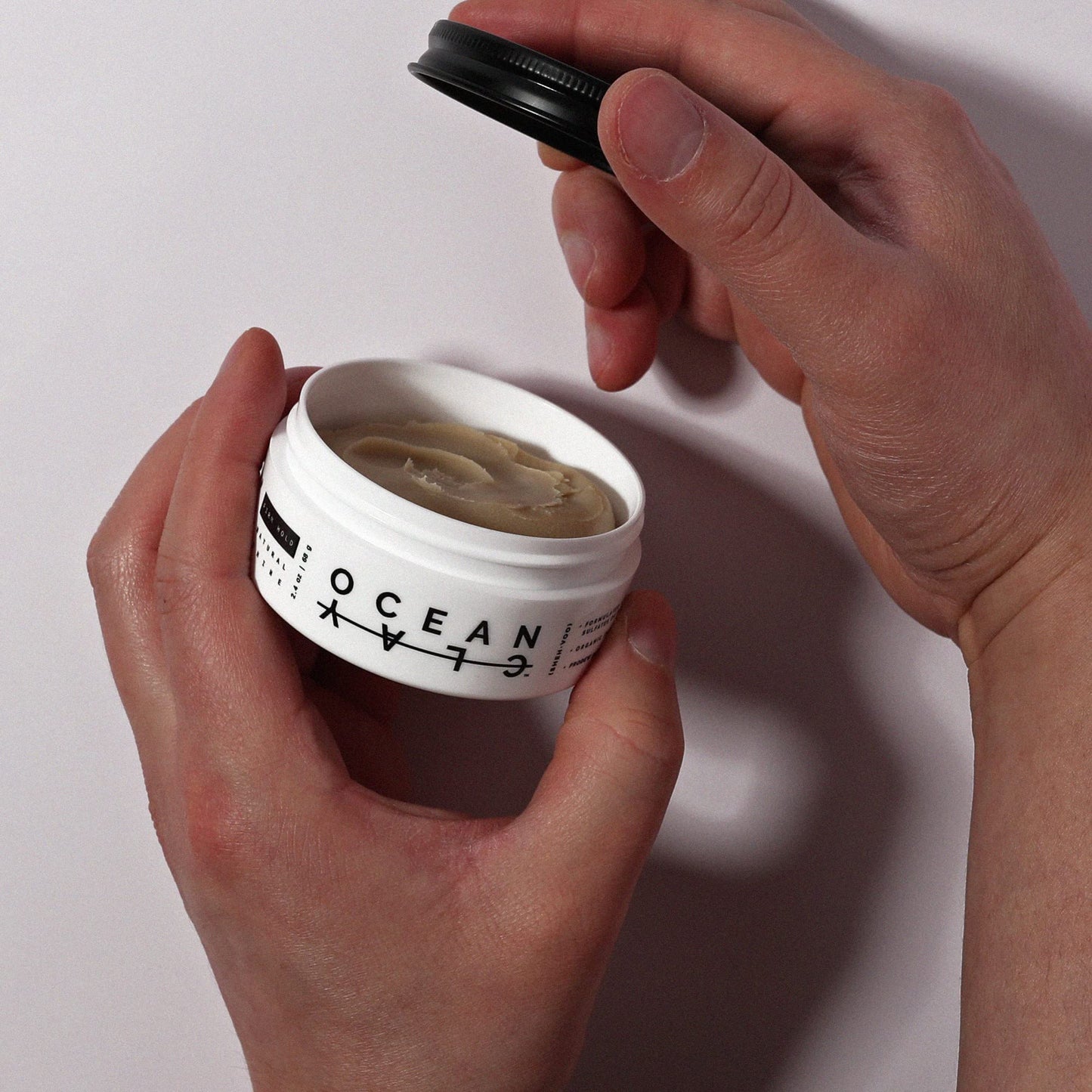 (SHEH•VOO) OC DUO Kit - (2) Ocean Clay's - Premium Men's Hair Styling Clay (2.4 oz Each)