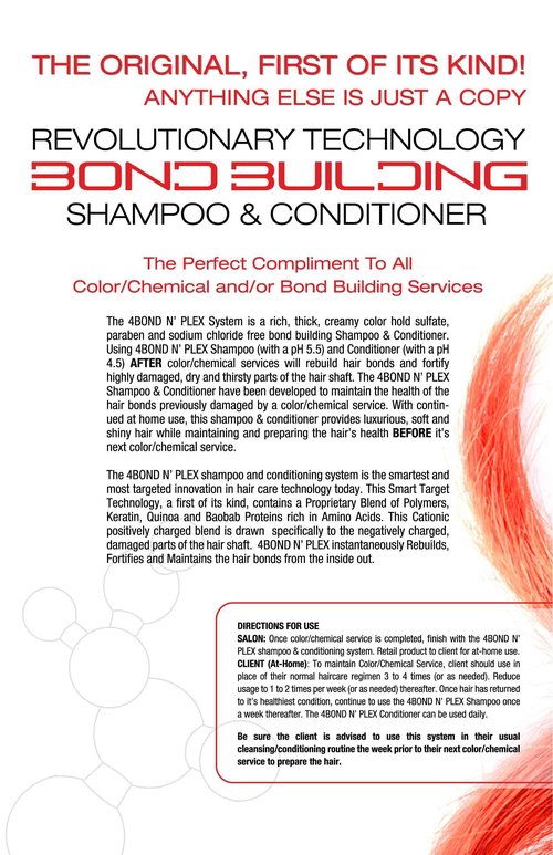 POWERTOOLS 4BOND Bond Building Conditioner | Restore Damaged Hair | Contains Advanced Polymers, Keratin, Baobab & Quinoa Proteins (26 Fl Oz)