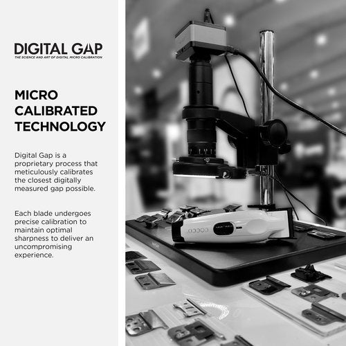 COCCO Digital Gap Ambassador Graphene Fade Clipper Blade, ADGCF-G Replacement Blade Designed for Hyper Veloce Pro, Veloce Pro and Pro BLDC Clippers