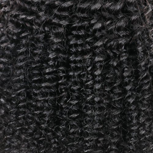 10A Brazilian Afro Curly Hair Bundles 2 Bundles 20 22 Inch Afro Curly Human Hair 100% Unprocessed Virgin Human Hair Curly Weave Hair Extensions for Women Natural Black Color