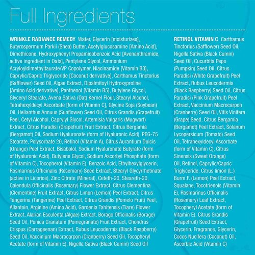 MD Complete Wrinkle Retinol Duo| Professional Dermatologist Skincare Includes Wrinkle & Radiance Remedy PLUS 1.0 fl oz and Retinol Vitamin C Concentrate with Retinol and Vitamin C 0.5 fl oz Set of Two