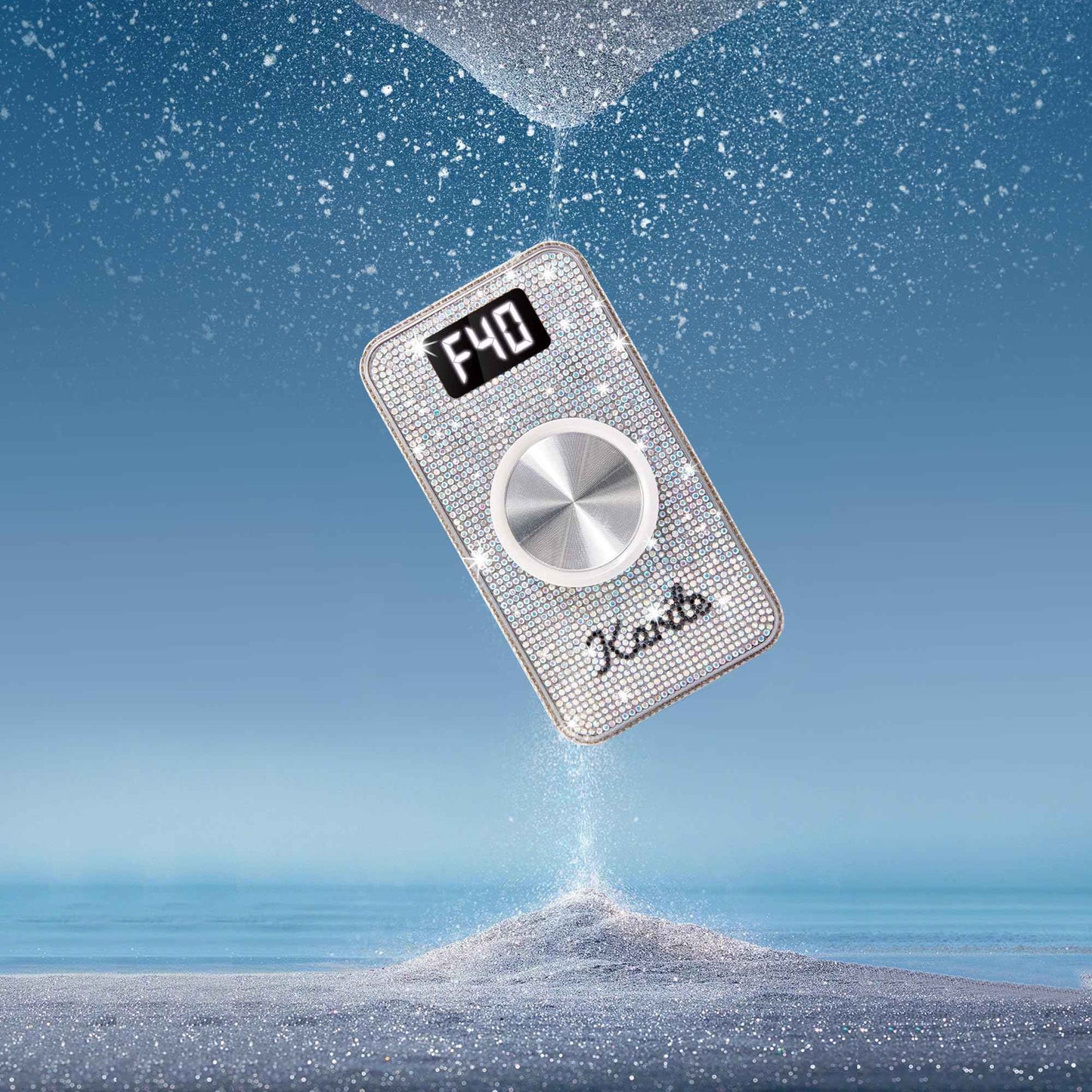 Karite Professional Nail Drill - 4000mAh Battery, 40000 RPM, Upgraded Motor with Low Vibration and Noise, Adjustable Speed and Direction - Perfect Electric Nail Drill for Salons and at-Home Use