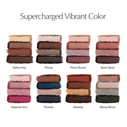 Estée Lauder The Essential Eyeshadow Quad Long-Lasting Palette | Shape, Sculpt, Magnify, Gallery Hop, 0.14 Ounce