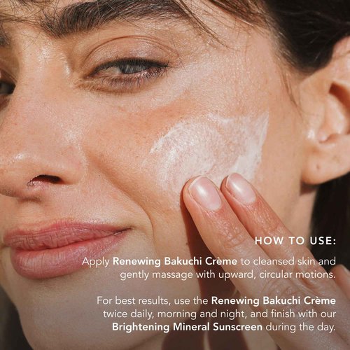RANAVAT Renewing Bakuchi Face Cream - Daily Face Moisturizer with 12 Hour Hydration to Boost Skin Barrier Function - Softens Fine Lines + Wrinkles with Lotus Flower, Bakuchi & Ashwagandha (1.7 oz)