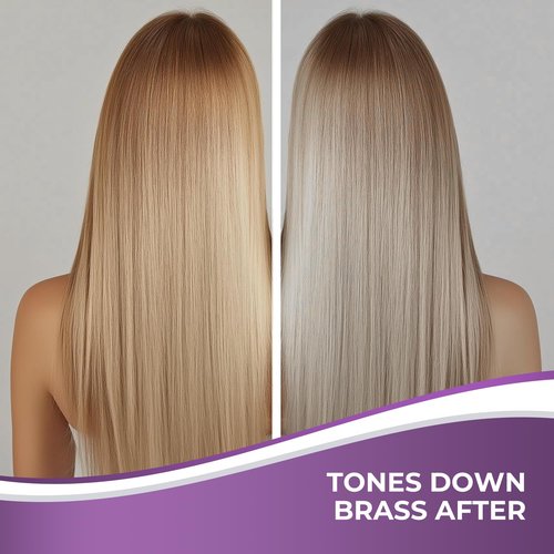 Karseell Purple Shampoo and Conditioner Set with Moroccan Argan Oil for Hair