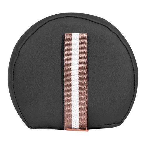 Master Massage 6"x26" 3/4 Round Massage Bolster - Black