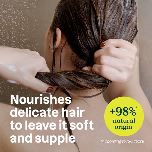 ATTITUDE Hair Conditioner for Sensitive Dry Scalp, For Thin Hair, Soothing Oat, Naturally Derived Ingredients, Dermatologically Tested, Vegan Detangler, Volume and Shine, 8 Fl Oz (Pack of 6)