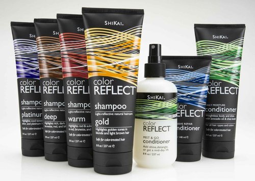 Shikai Color Reflect Platinum Shampoo, 8-Ounce Tubes (Pack of 3)