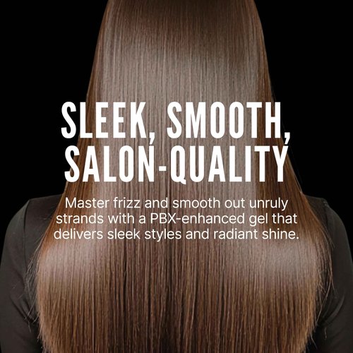 Scruples Smooth Out Shine Enhancing & Frizz Control Gel for All Hair Types - Straightening & Styling Solution for Women and Men, 8.5 oz (Pack of 2)