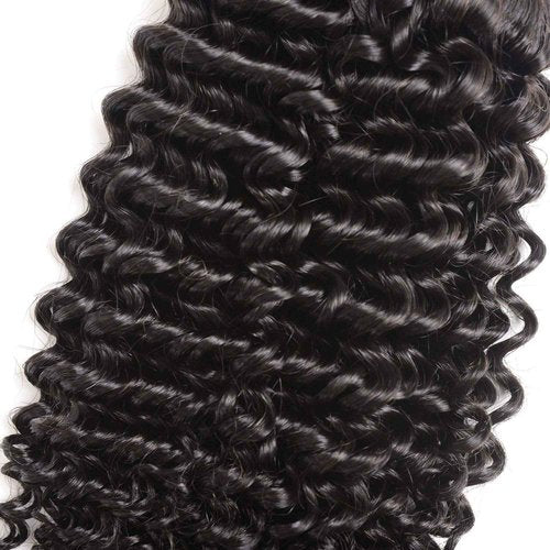Luxnovolex Brazilian Curly Bundles Human Hair Virgin Hair Kinky Curly Human Hair Extensions 14 16 18 Inch 9A Grade 100% Unprocessed Remy Jerry Curly Virgin Cheap Human Hair Weave Extensions