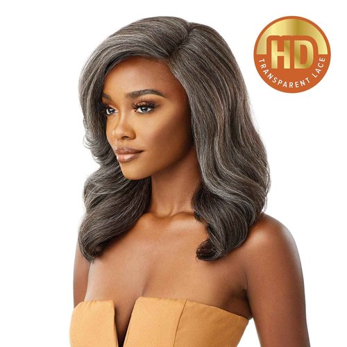 Outre Lace Front Wig - Neesha Soft & Natural - Neesha 202 (FF MISTY SMOKE GRAY)