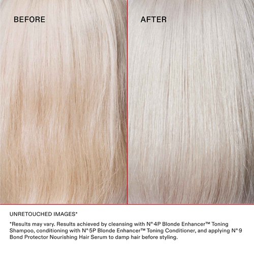 Olaplex Nº.5P Blonde Enhancer Purple Toning Conditioner, Repairs, Hydrates, & Brightens All Blonde, Lightened, & Grey Hair, 1 Liter
