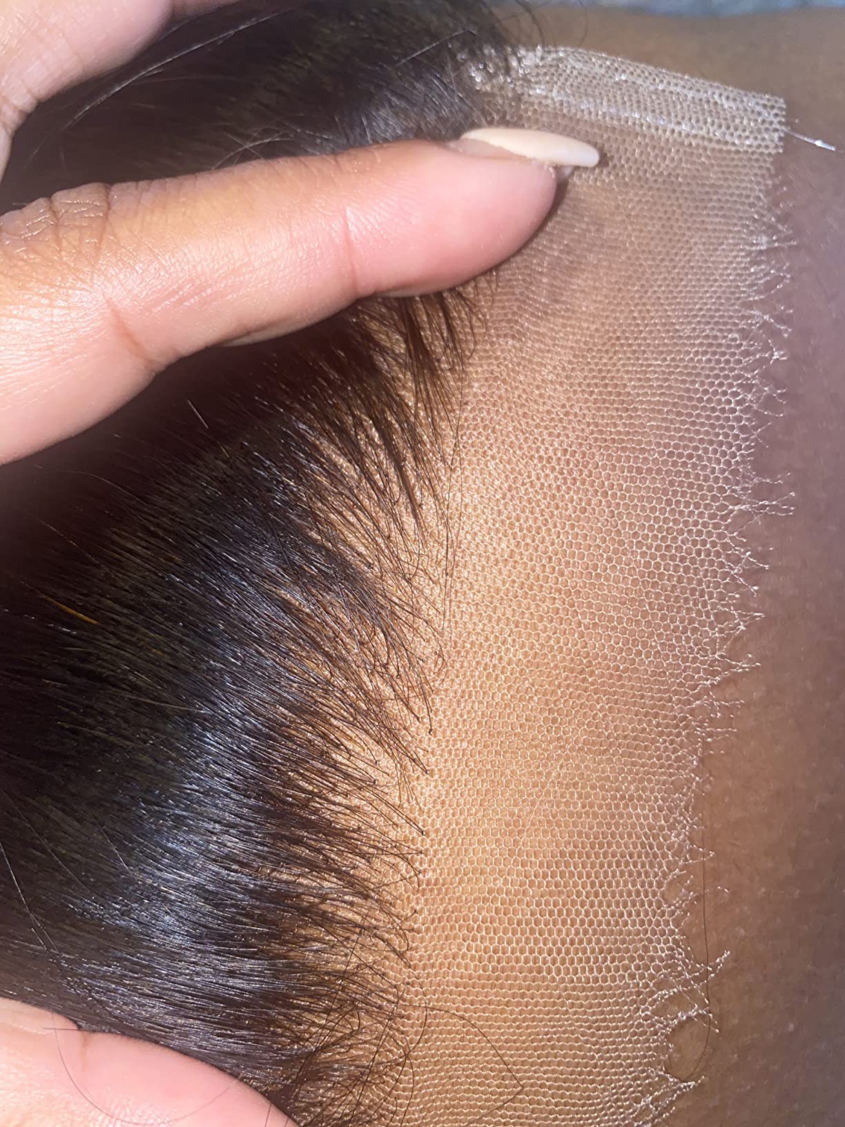 MY SHINY WIGS Real 5x5 HD Lace Closure Deep Wave Human Hair Closure Bleached Knots Pre Plucked Swiss Lace Closure Invisible Knots Natural Black 12 Inch