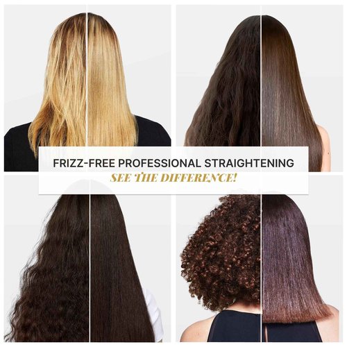 FASHION GOLD, Keratin Hair Treatment, 6 USES per Bottle, Keratina para Alisar el Pelo, Alisado Brasileño Keratina Permanente, Alisados Organicos SIN FORMOL, Nanoplastia, 300 grs