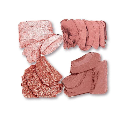 Charlotte Tilbury Pillow Talk Luxury Palette Eyeshadow - Shimmer, Metallic & Satin Matte Eyeshadow Quad with a Rich Powder Formula - Includes 4 Complementary Shades - Palette of Pops