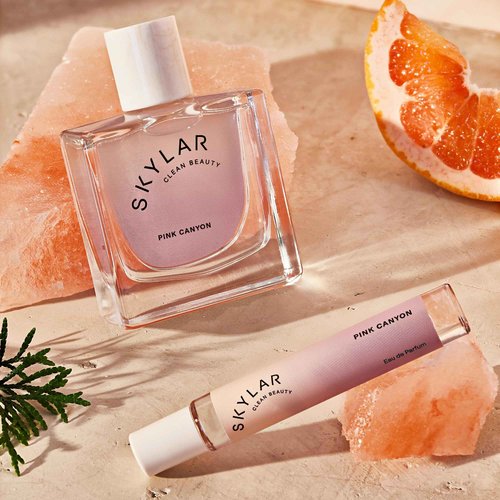 Skylar Pink Canyon Eau de Parfume - Hypoallergenic Perfume for Women & Men, Vegan & Safe for Sensitive Skin - Woody Citrus Perfume with Notes of Grapefruit, Pink Salt & Cedar - 1.70 Fl Oz (Pack of 1)