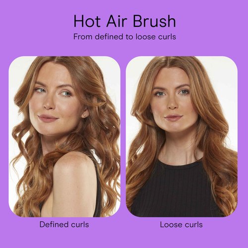 INFINITIPRO BY CONAIR Hot Air Styling Brush Set with 2-Inch and 1.5-Inch Bristles