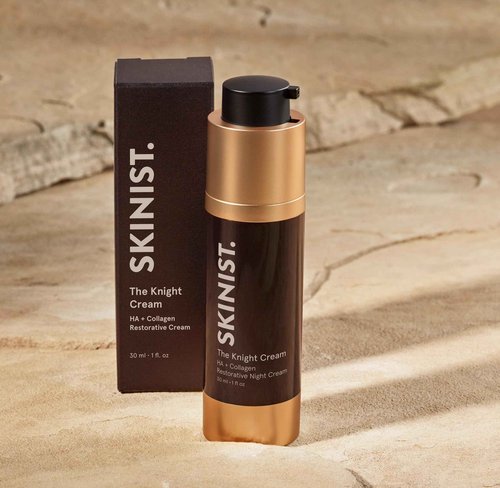 SKINIST The Knight Cream – HA + Collagen Restorative Night Cream, Ultra-Hydrating & Anti-Aging Formula