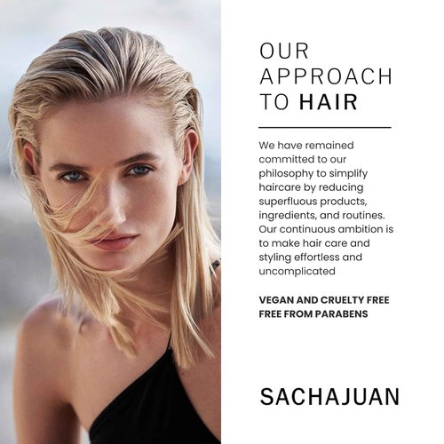 SACHAJUAN Thickening Shampoo Retail + Travel Set | Ocean Silk & Thickening Technology to Add Volume and Nourish Hair | Heat & UV Protection | Vegan & Paraben-Free | Set of 2 (8.4 + 3.4 oz)