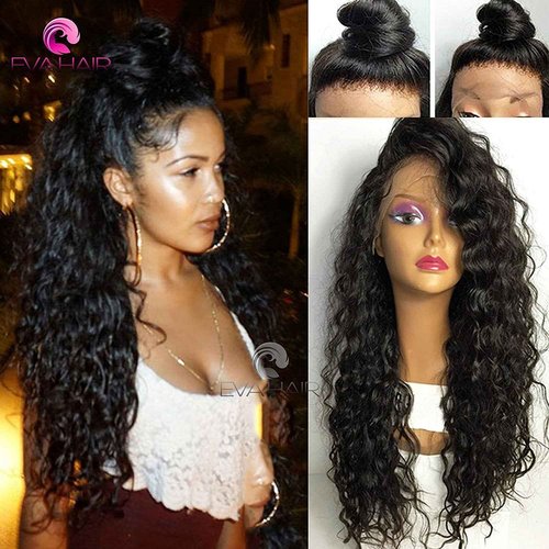 8A Brazilian 13X6 Lace Front Wigs Wet Wavy Beyonce Lace Front Human Hair Wigs Virgin Human Hair 150 density Top Lace Wigs Black Women(16 Inch,150 density,13x6 Lace Front Wig)