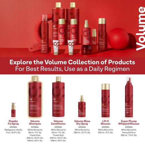 ColorProof Volume Shampoo for Women 32 Fl. Oz. Volume Shampoo, White Nectarine Scent, Sulfate Free Shampoo
