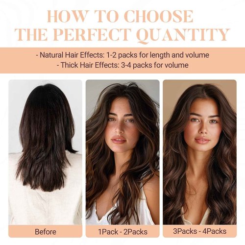 MAXITA Microlink Hair Extensions Human Hair Balayage Dark Brown Mixed Chestnut Brown Micro Bead Hair Extensions Virgin Human Hair, 50g/50 Strands/Pack, 24 In