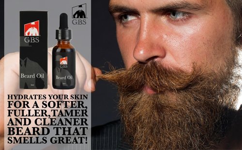 G.B.S Men’s Complete Shaving Set, Brush Razor Holder, Beard Oil Beard Balm, Shaving Soap, Aftershave Pure Badger Shave Brush and Manual Razor with Horn Handle