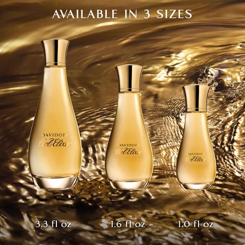 Davidoff Cool Elixir – Ambery Women's Perfume – With Notes of Oakmoss Absolute, Jasmine & Vanilla – Long Lasting Fragrance