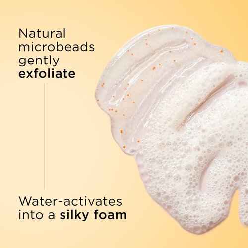 Clarins One-Step Gentle Exfoliating Cleanser | 3-In-1 Cleanser, Makeup Remover and Exfoliator | Boosts Radiance | Plant-Based Exfoliating Beads | All Skin Types | 4.3 Ounces