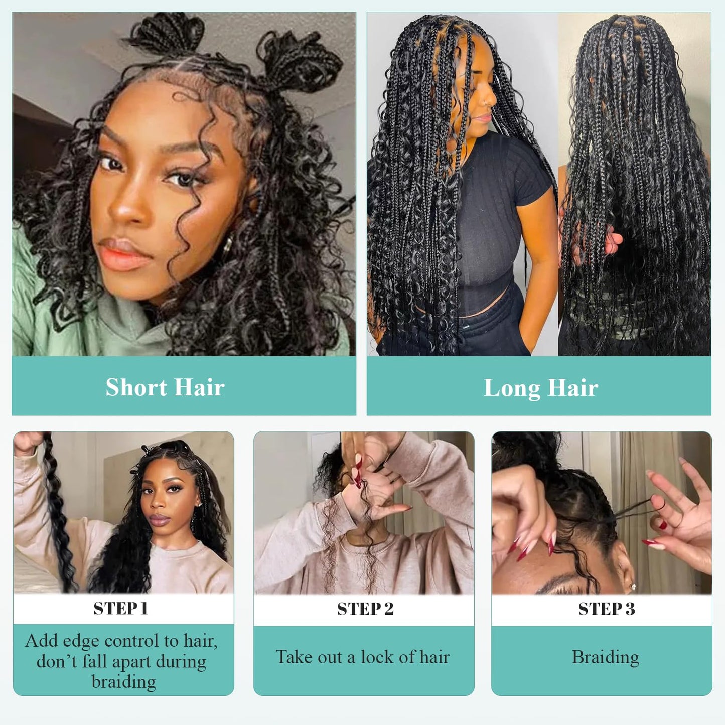 Human Braiding Hair for Crochet Boho Braids Water Wave Bulk Human Hair for Braiding Knotless 28 Inch 100G Natural Color No Weft Curly Wet and Wavy Micro Braiding Extensions
