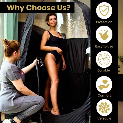 STICKONFEET 200 Pairs Premium Feet Pads for Spray Tanning – Disposable Spray Tan Feet Pads – Hygienic and Easy-to-Use Foot Protectors Designed for Salons and Mobile Spray Tanning Professionals