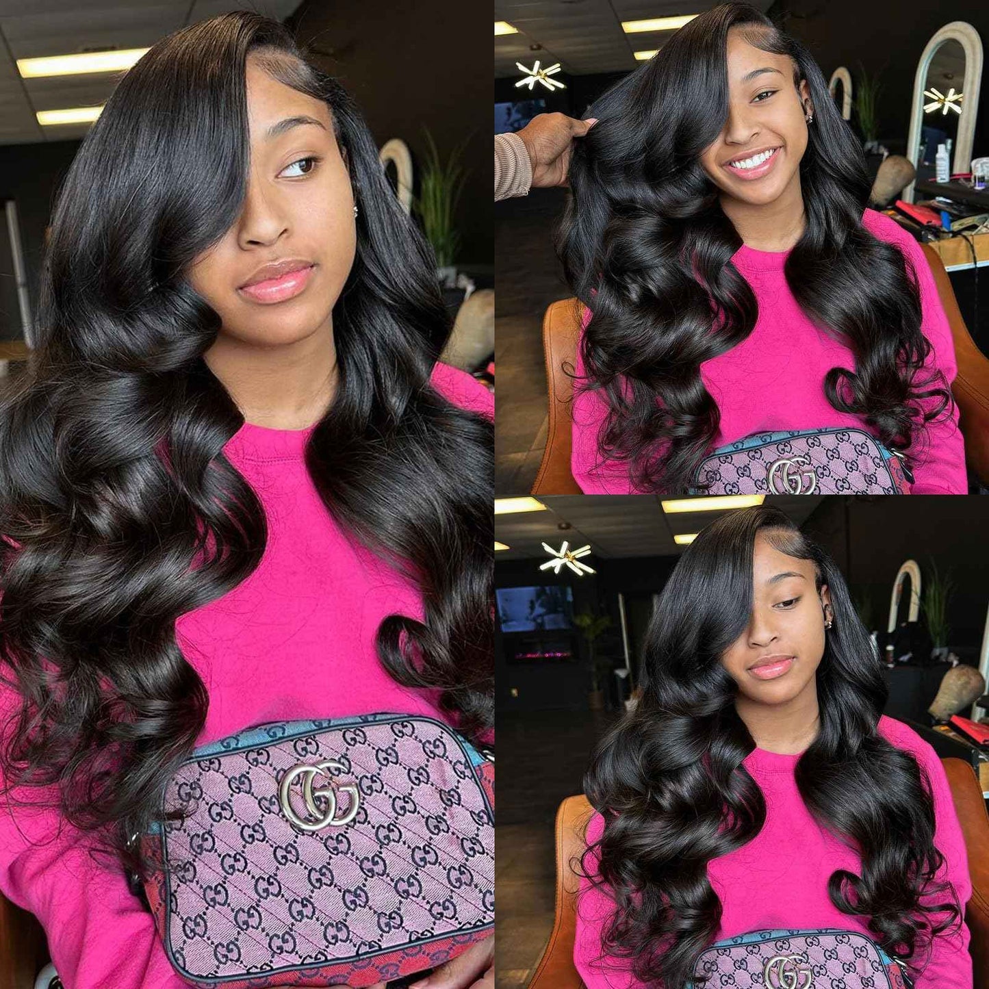 13x6 Frontal Human Hair Body Wave HD Transparent Ear to Ear Lace Frontal Closure With Baby Hair Free Part 100% Virgin Human Hair Natural Black 14 Inch