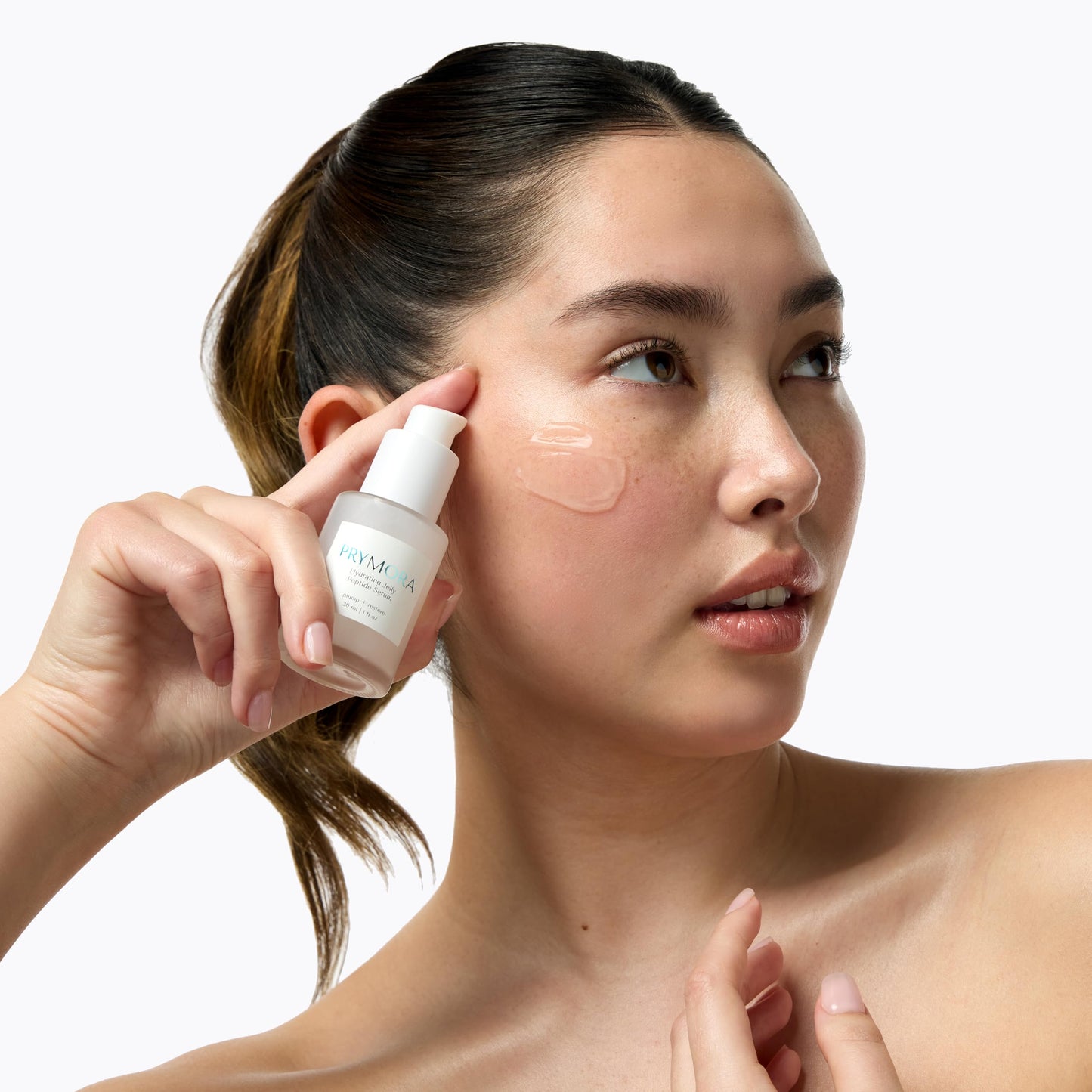 PRYMORA Hydrating Jelly Peptide Serum | Plump + Restore | Smooths Fine Lines & Wrinkles, Visibly Plumps & Hydrates Skin | Fragrance-Free