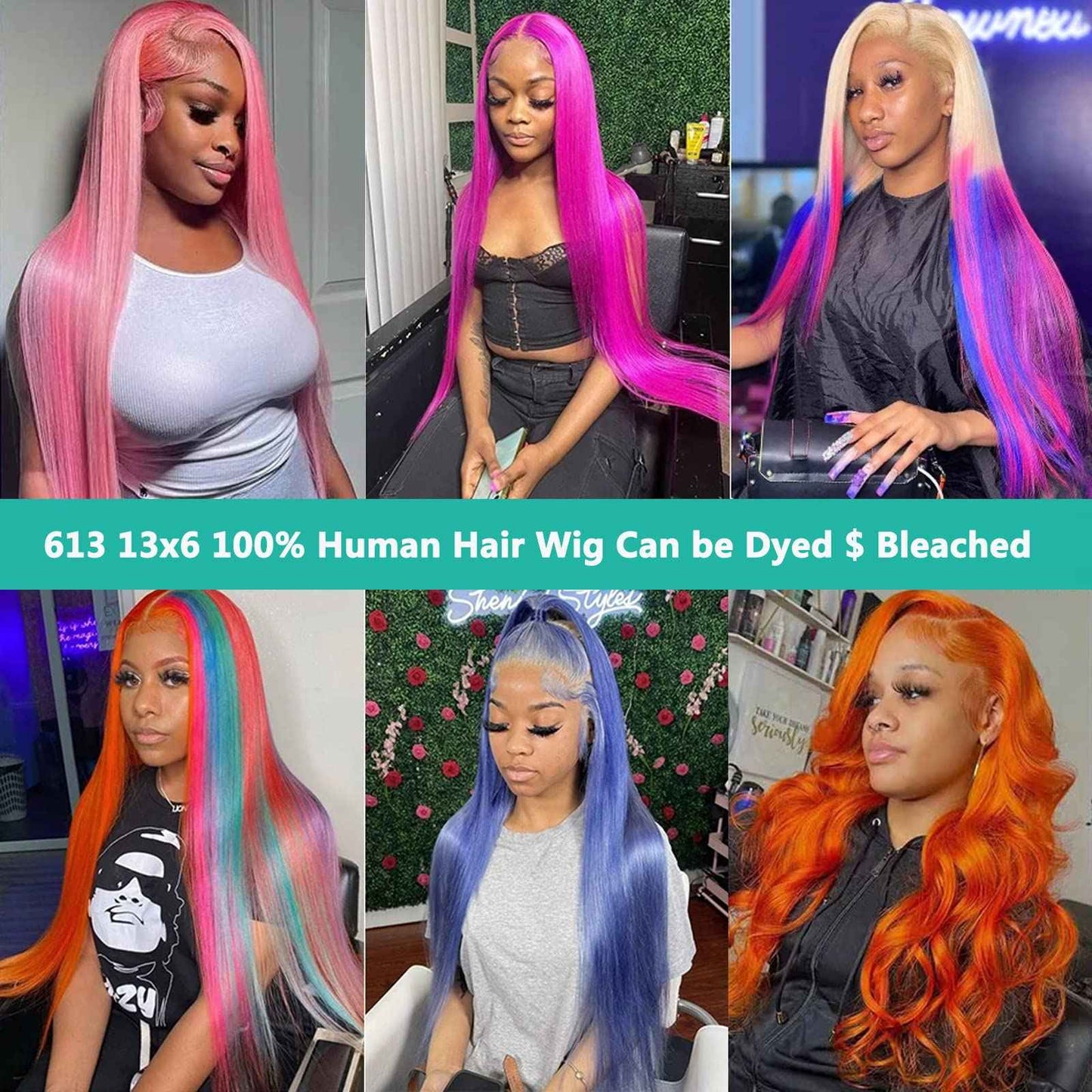 HOTLOVE 30inch 613 Lace Front Wig Human Hair Blonde HD Transparent 13x6 Straight Lace Front Wig For Women 200% 613 Lace Frontal Wigs Pre Plucked With Baby Hair