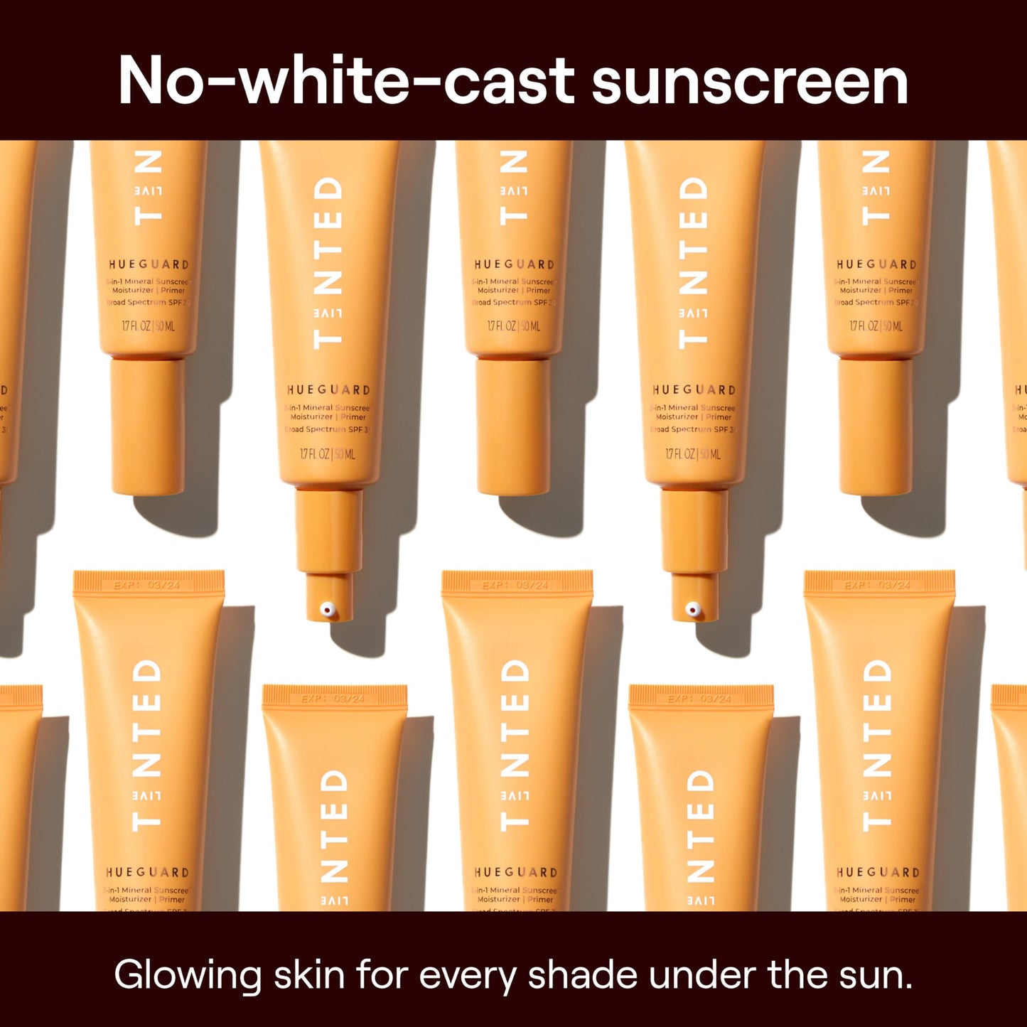 Live Tinted Hueguard® Jumbo 3-in-1 Mineral Sunscreen, Moisturizer, & Primer for Face and Body - Hydrate and Protect the Skin Year Round - SPF 30 to Protect Against UVA/UVB Rays, 5 Fl Oz