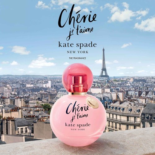 Kate Spade new york - Cherie Je t’aime Eau de Parfum - Women's Fragrance - White Floral & Fruity - With notes of Passion Fruit, Mimosa & Tonka - 3.3 Fl Oz