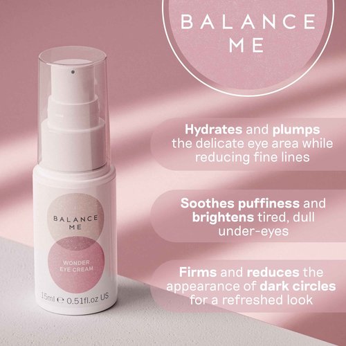 Balance Me Glow + Replenish Skin Care Set, Includes Vitamin C Repair Serum, Pure Skin Face Wash, Wonder Eye Cream, Gift Set for Women