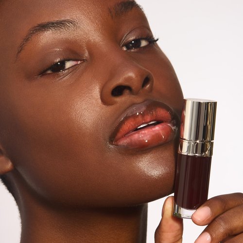 Clarins Water Lip Stain, 13 Nude Water and Lip Oil, 09 Chocolate Bundle | Buildable, Matte Finish Lip Stain | Sheer, High Shine Finish Lip Oil