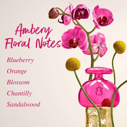 TOUS Electrotouch Eau de Parfum for Women, Floral Feminine Perfume for Everyday Wear, Long Lasting Fragrance, 3.4 Oz