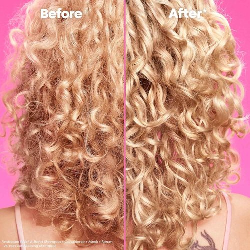 MATRIX Instacure Build-A-Bond Mighty Bonds Shampoo and Conditioner Set - Bond Repair For Very Damaged Hair, Strengthens, Adds Shine & Softens with Citric Acid & Squalane, Vegan, 33.8 FL Oz