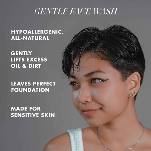 Hanz de Fuko Gentle Face Wash & Invisible Shave Cream Kit – Premium Facial Cleanser (8 oz) & Premium Men’s Shaving Cream (8 oz) – Made for Sensitive Skin, Hypoallergenic, Sulfate and Paraben Free