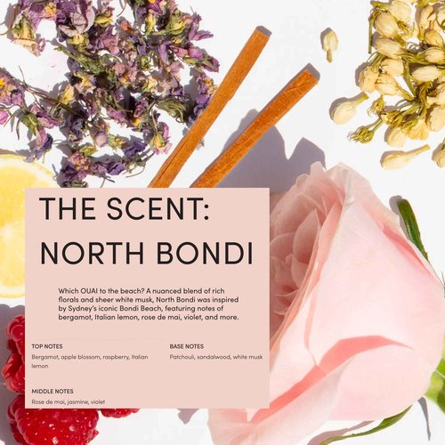 OUAI Curl Cream + Hair Oil Bundle - Hair Styling Products for Frizz Control - Includes Curl Cream (8 Oz) + Hair Oil (1.5 Oz) - 2-Piece Hair Care Set