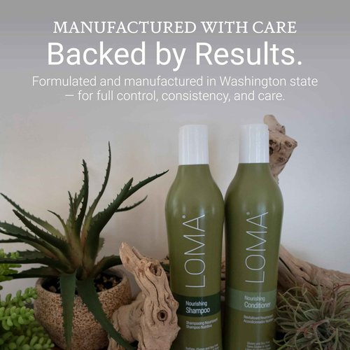 LOMA Nourishing Shampoo and Nourishing Conditioner (DUO PACK) 33 Ounce (Liter)