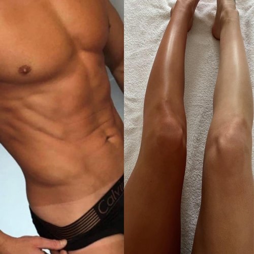 SunFX Spray Tanning Organic Solution For Competition with Beautiful Bronzed Look - Extra Dark Premium One Fits All - Showtime