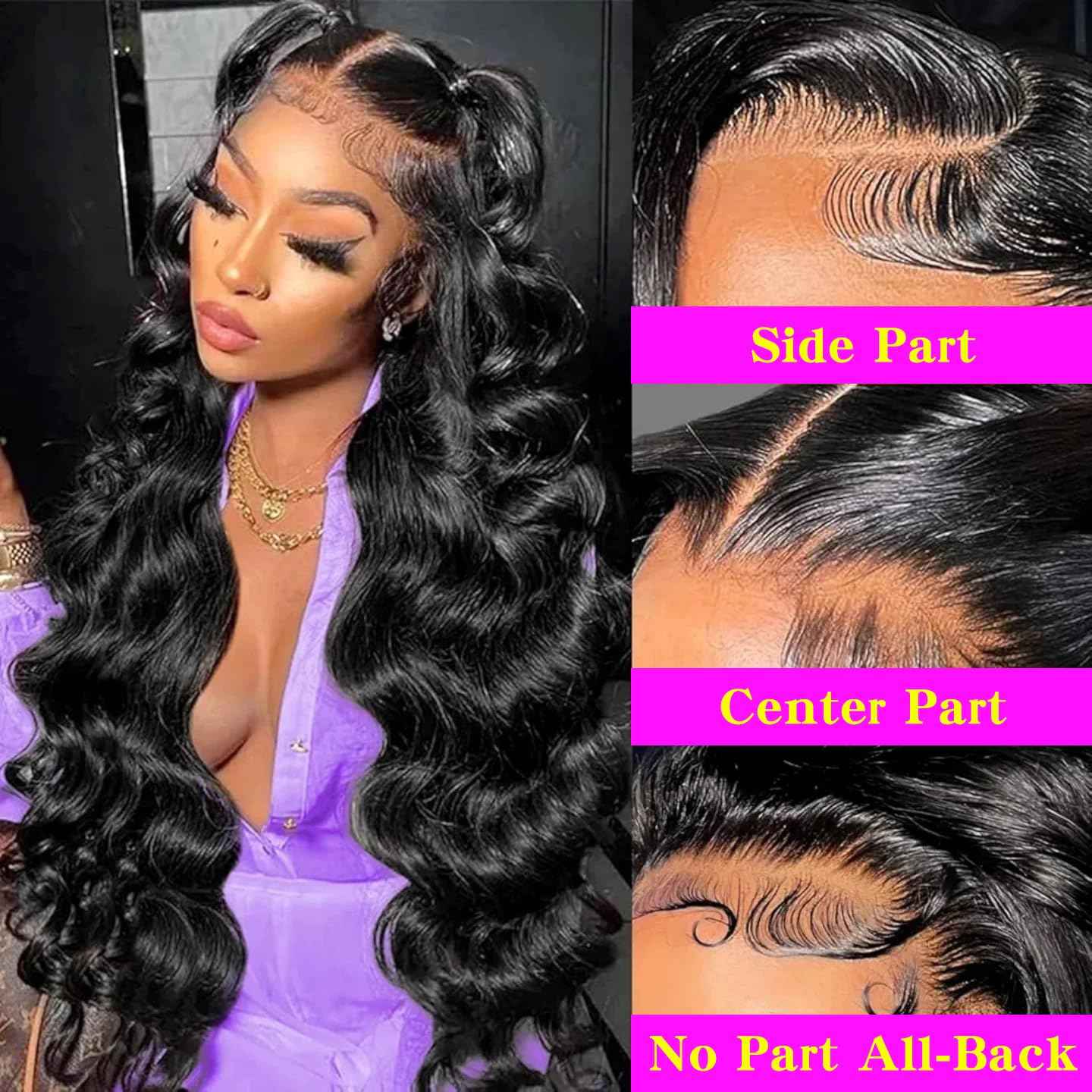 13x4 Lace Frontal Closure Body Wave Frontal Ear to Ear HD Lace Frontal Human Hair 100% Brazilian Virgin Human Hair Closure 20 Inch Frontals Hair Pieces for Women Free Part 150% Density