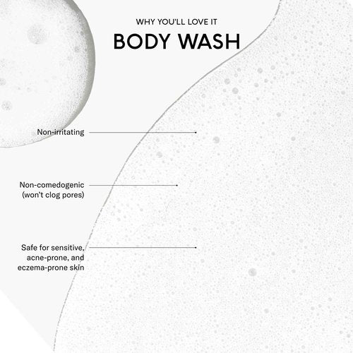 SEEN Body Wash Eco-Refill, Fragrance Free - Non-Comedogenic & Non-Irritating Body Wash- Dermatologist-Developed - Safe for Sensitive, Eczema & Acne Prone Skin