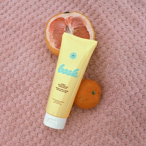 Bask Suncare SPF 30 Sheer Moisturizing Sunscreen Lotion - Broad Spectrum UVA/UVB Protection, Dermatologist Recommended, Hydrating, Lightweight & Fast Absorbing, No White Cast, Travel Size (Pack of 3)