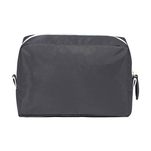 Paravel Toiletry Bag | Made with Recycled Negative Nylon Material | Everyday Travel Toiletry Bag | Flatiron Grey