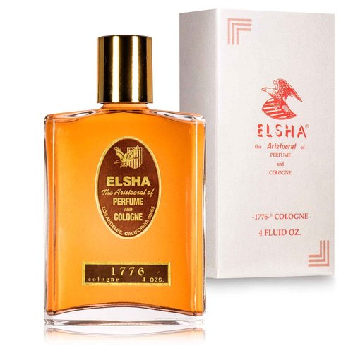 ELSHA Perfume and Cologne 1776 (4oz) with 3 Bars Soap 1776