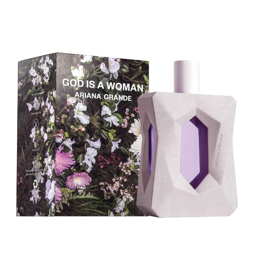 Ariana Grande God is a Woman Eau de Parfum – Fruity Musk Fragrance for Women – Women's Perfume with Notes of Orris, Pear, Vanilla & Cedarwood – 3.4 Fl Oz